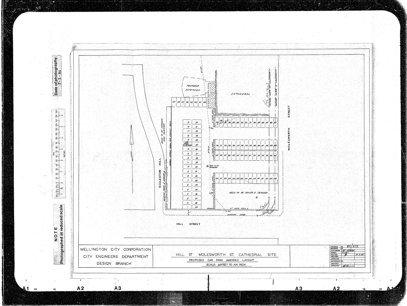 Hill Street Molesworth Street, Cathedral Site, Proposed Car Park, amended layout, supersedes 40/936