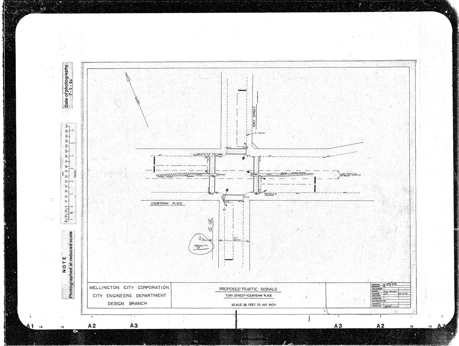 Proposed Traffic Signals Tory Street, Courtenay Place