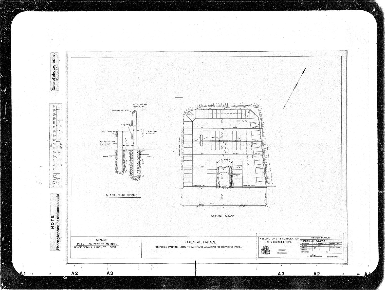 Oriental Parade, Proposed Parking Lots at Car Park Adjacent to Freyberg Pool