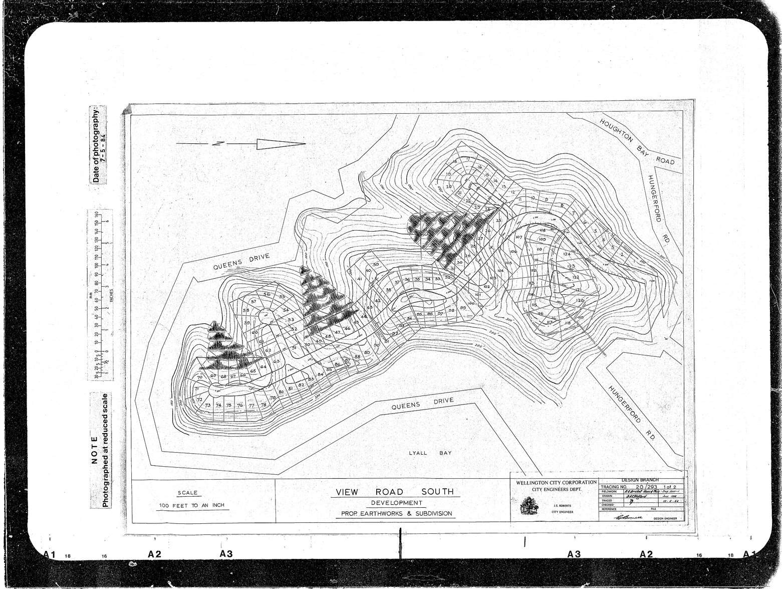 View Road South Development &amp; Sub Division Roading, Drawing 1