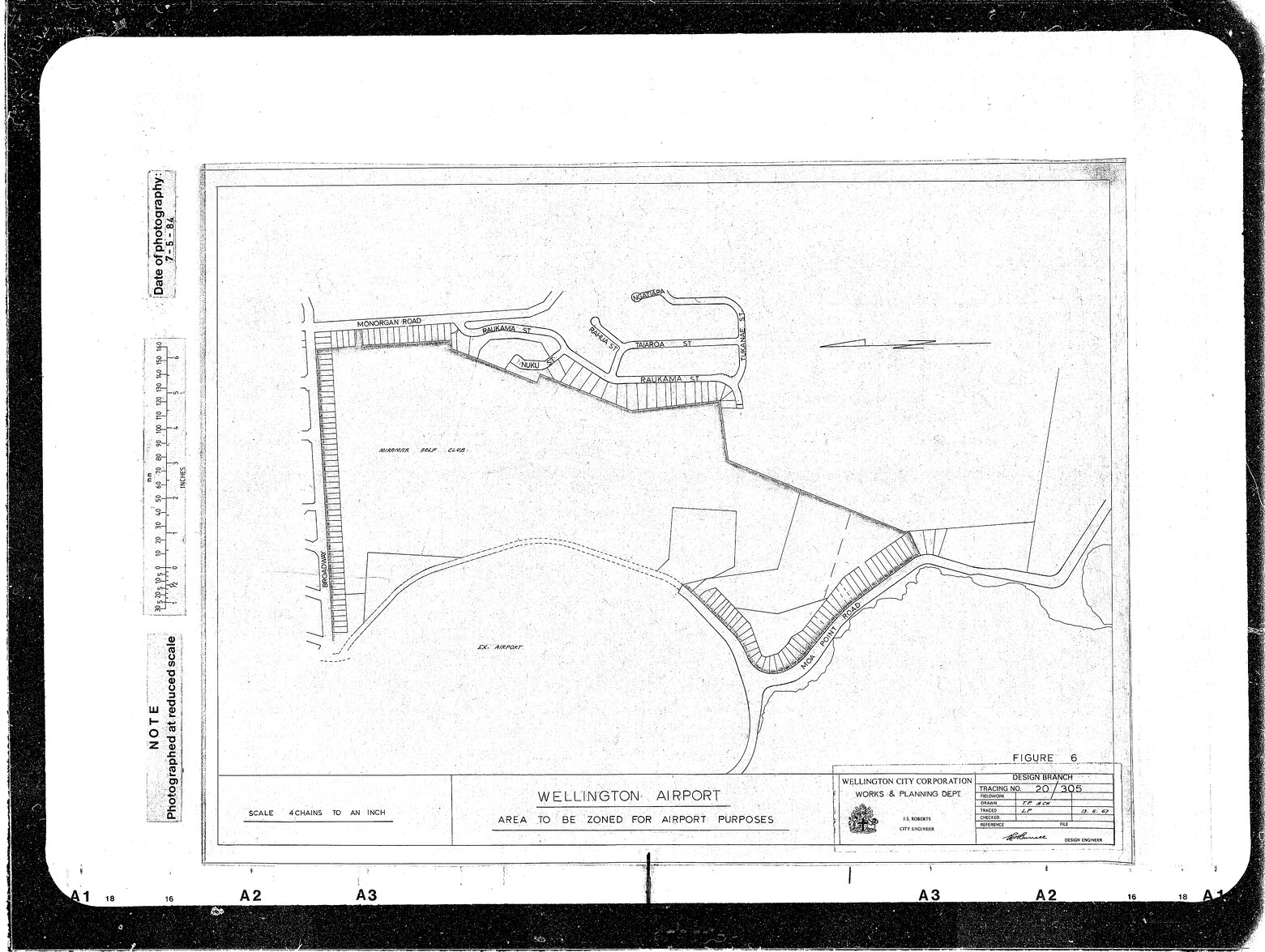 Wellington Airport, Area to be Zoned for Airport purposes
