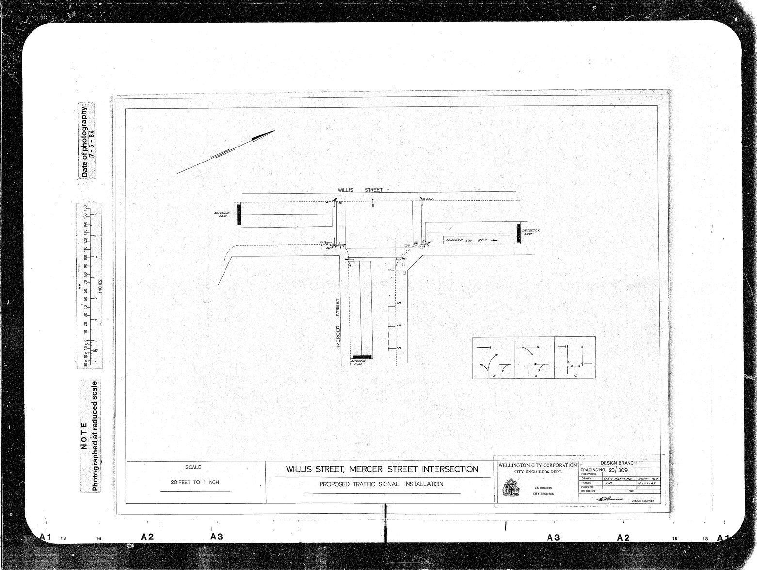 Willis Street, Mercer Street Intersection, Proposed Traffic Signal Installation