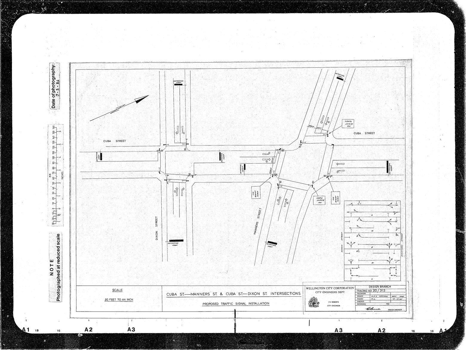 Cuba Street &amp; Manners Street, Cuba Street &amp; Dixon Street Intersections, Proposed Traffic Signals Installation