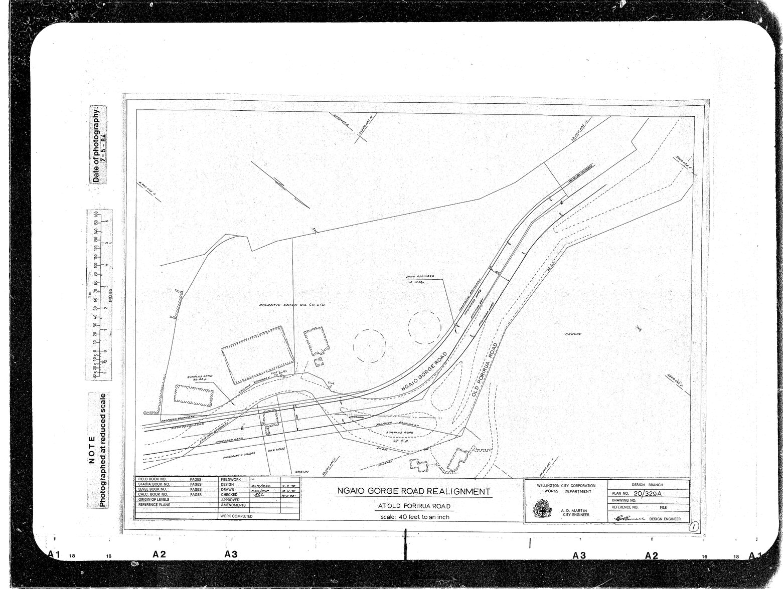 Ngaio Gorge Road Realignment at Old Porirua Road