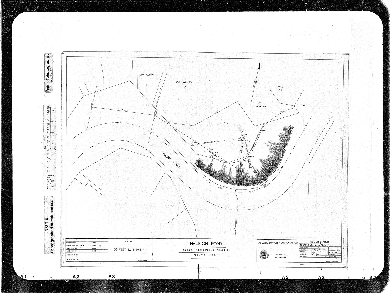 Helston Road, Proposed Closing of Road between Nos. 129 to 139