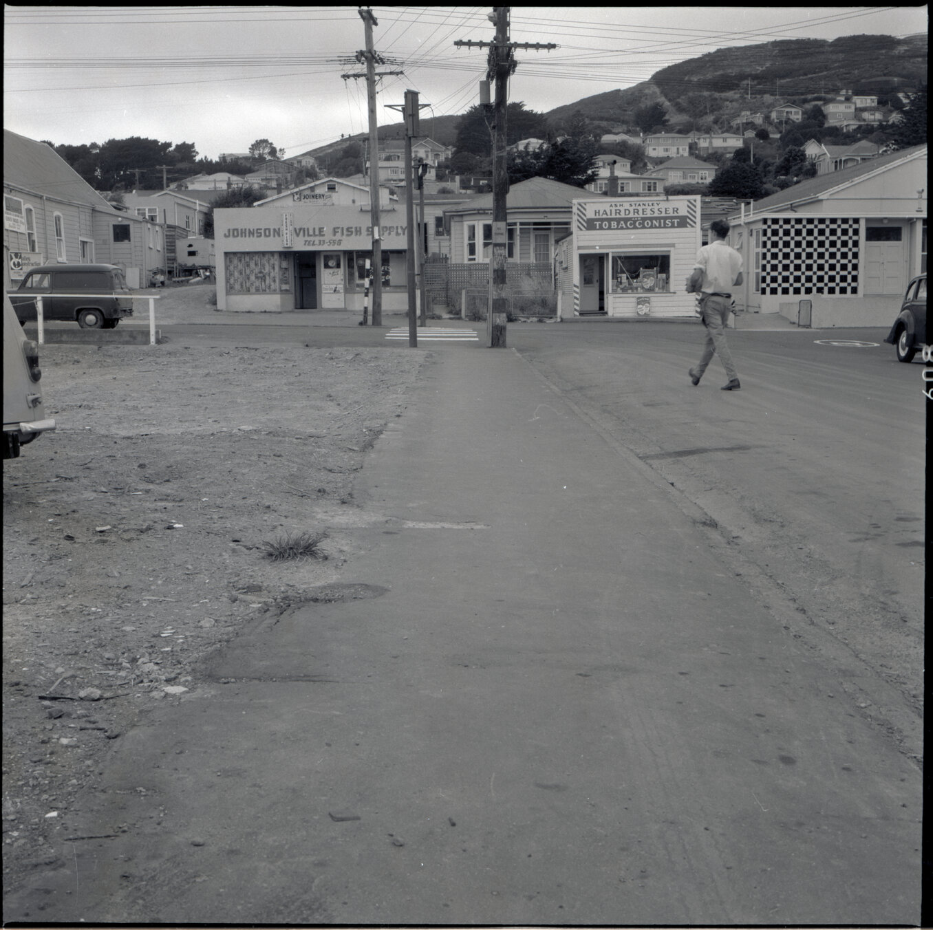 b. Footpath, Johnsonville Road, Johnsonville