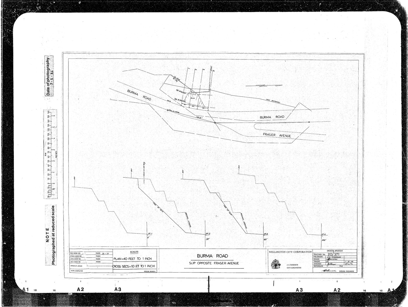 Burma Road, Slip opposite Fraser Avenue