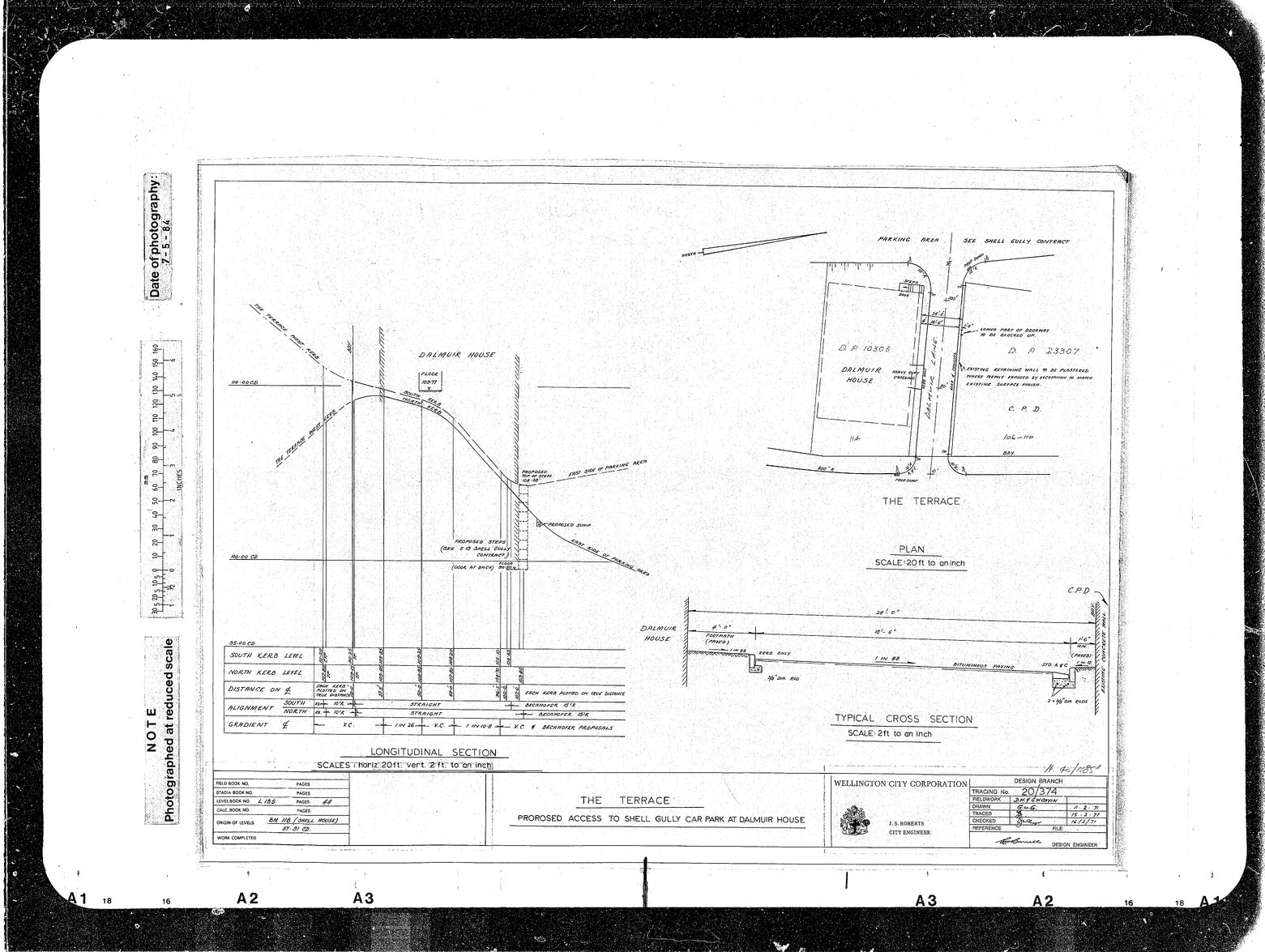 The Terrace Proposed Access to Shell Gully Car Park at Dalmuir House