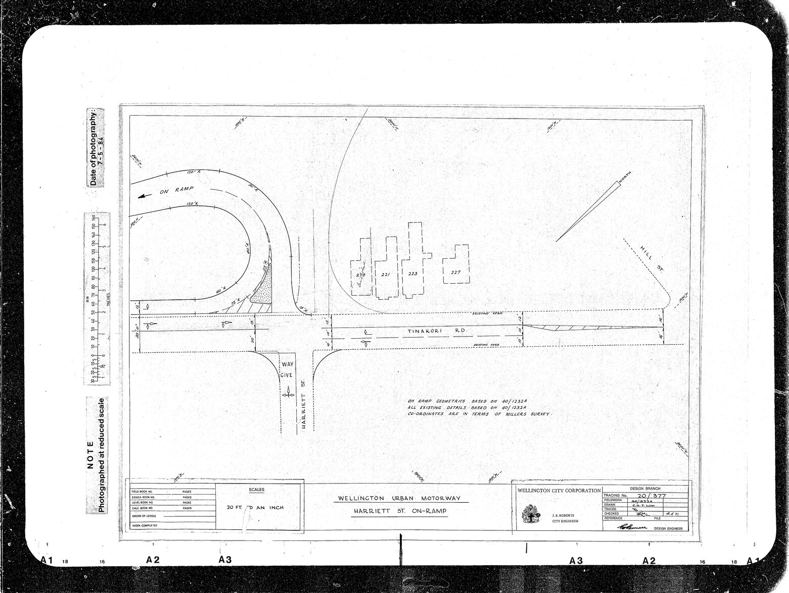 Wellington Urban Motorway Harriett Street, On Ramp Only