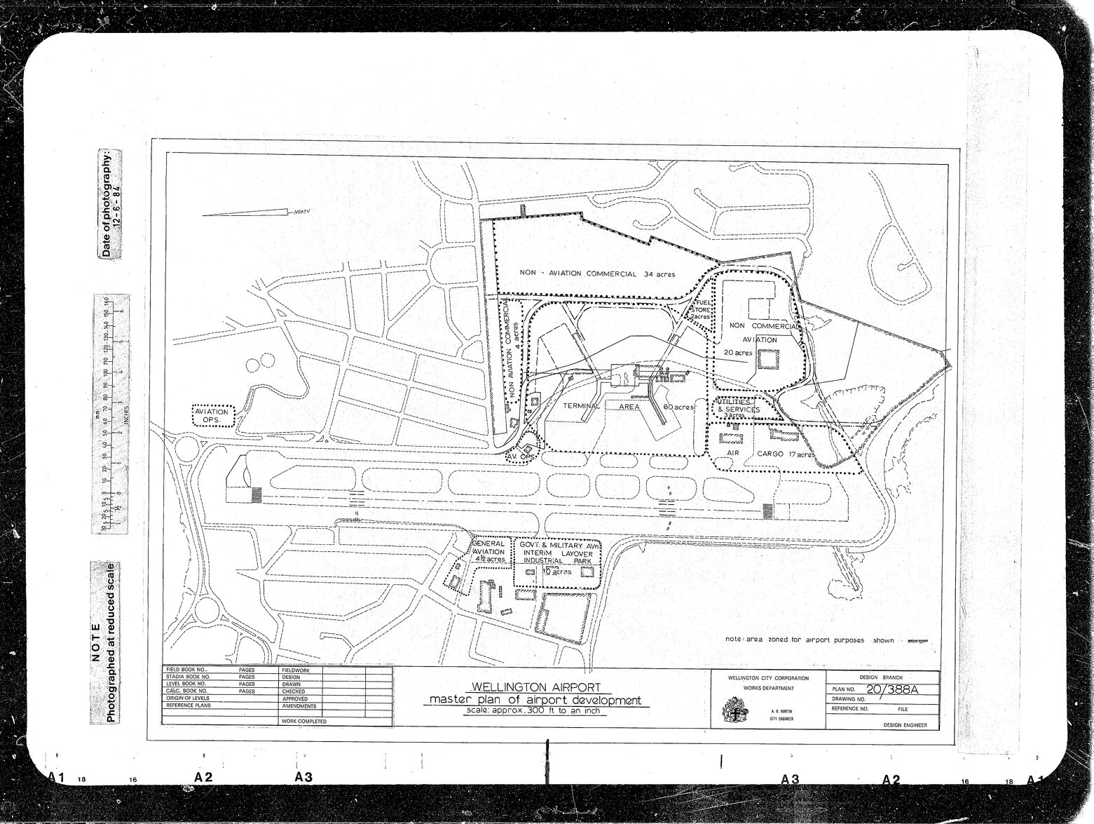Airport Master Plan of Development, amended to include Golf Links