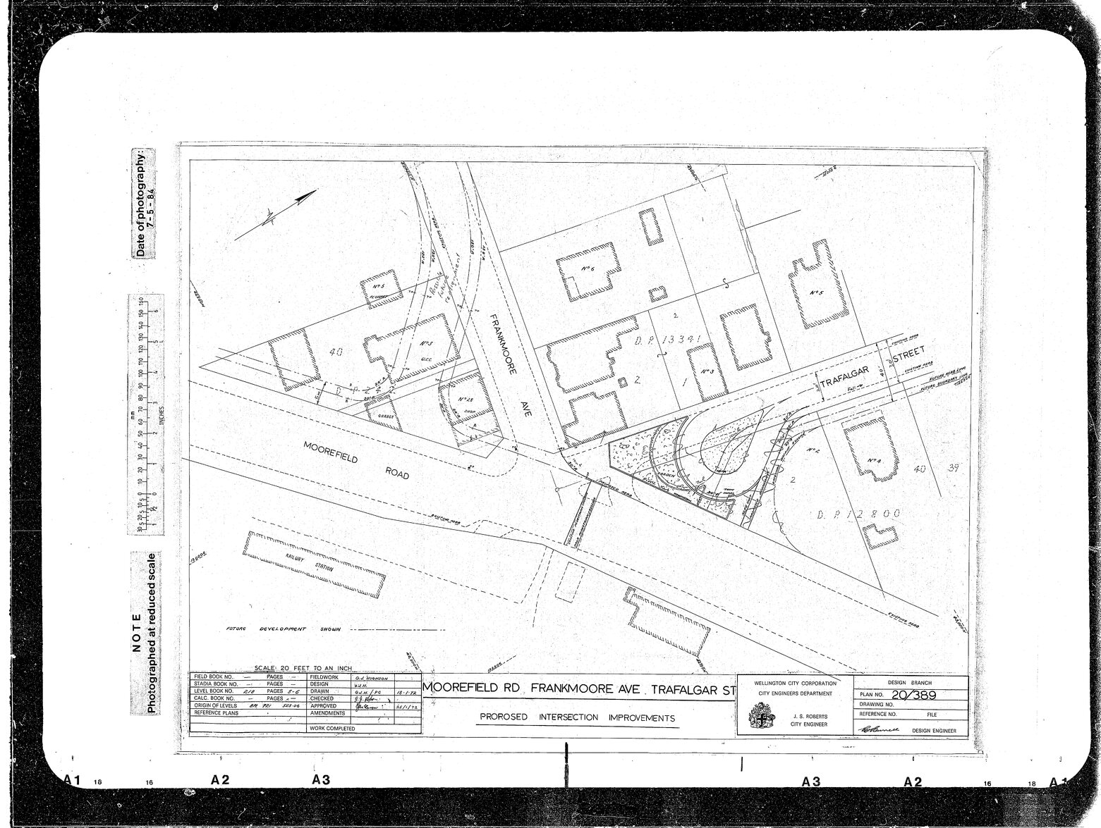 Moorefield Road, Frankmoore Avenue, Trafalgar Intersection Improvements