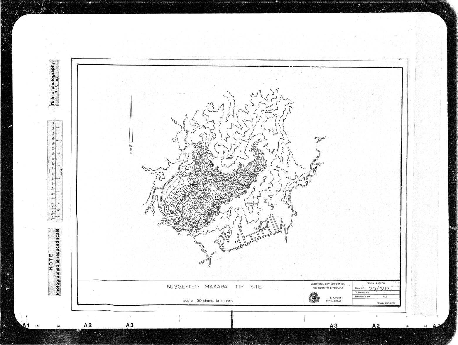 Makara tip site, suggested area over hill from Karori
