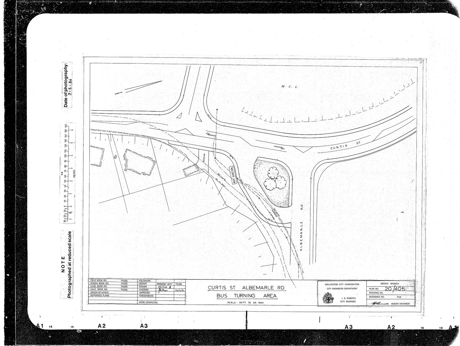 Curtis Street, Albemarle Road, Bus Turning Area, Wellington City Council Transport