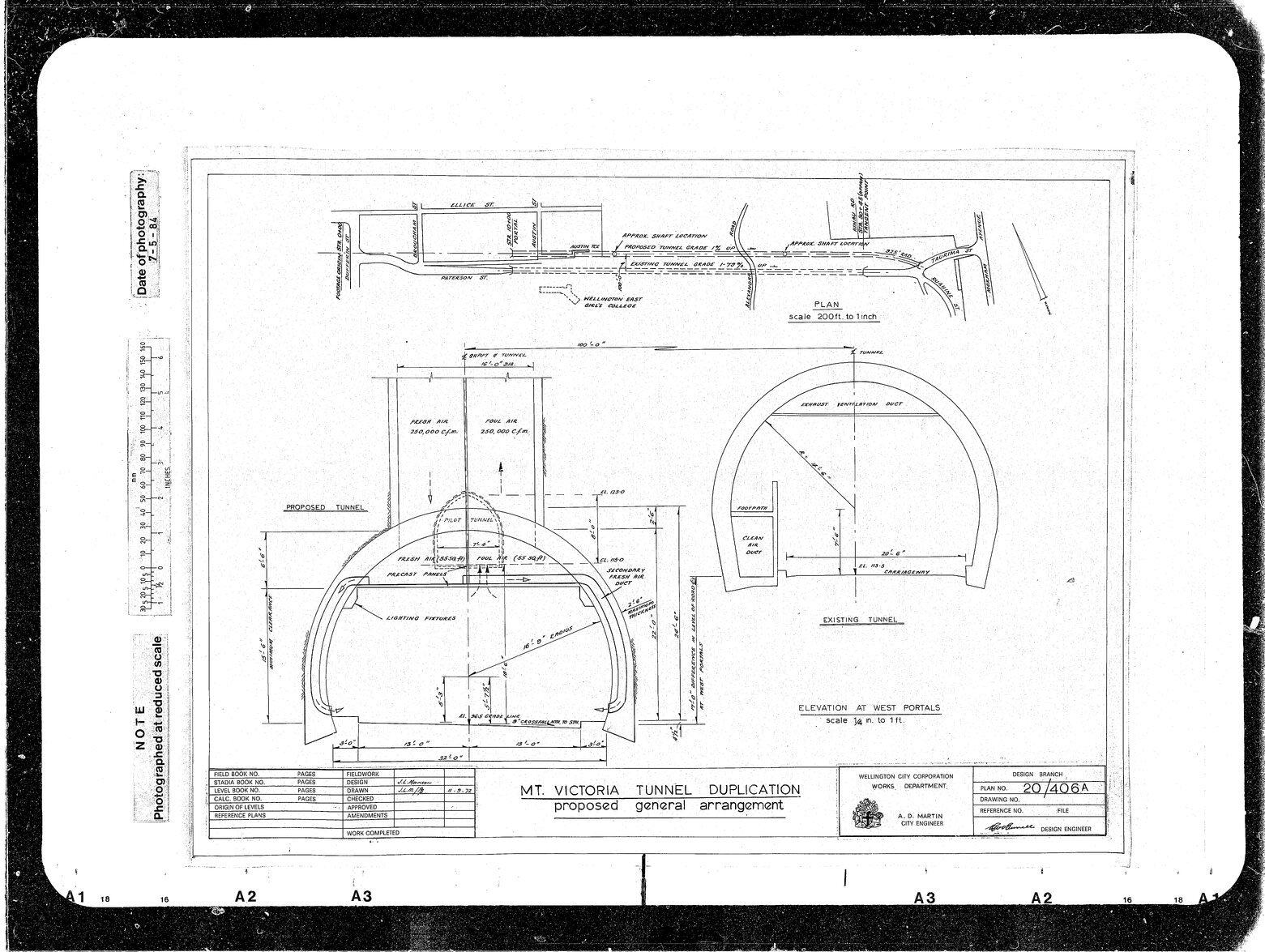 Mount Victoria Tunnel Duplication, Proposed General Arrangement