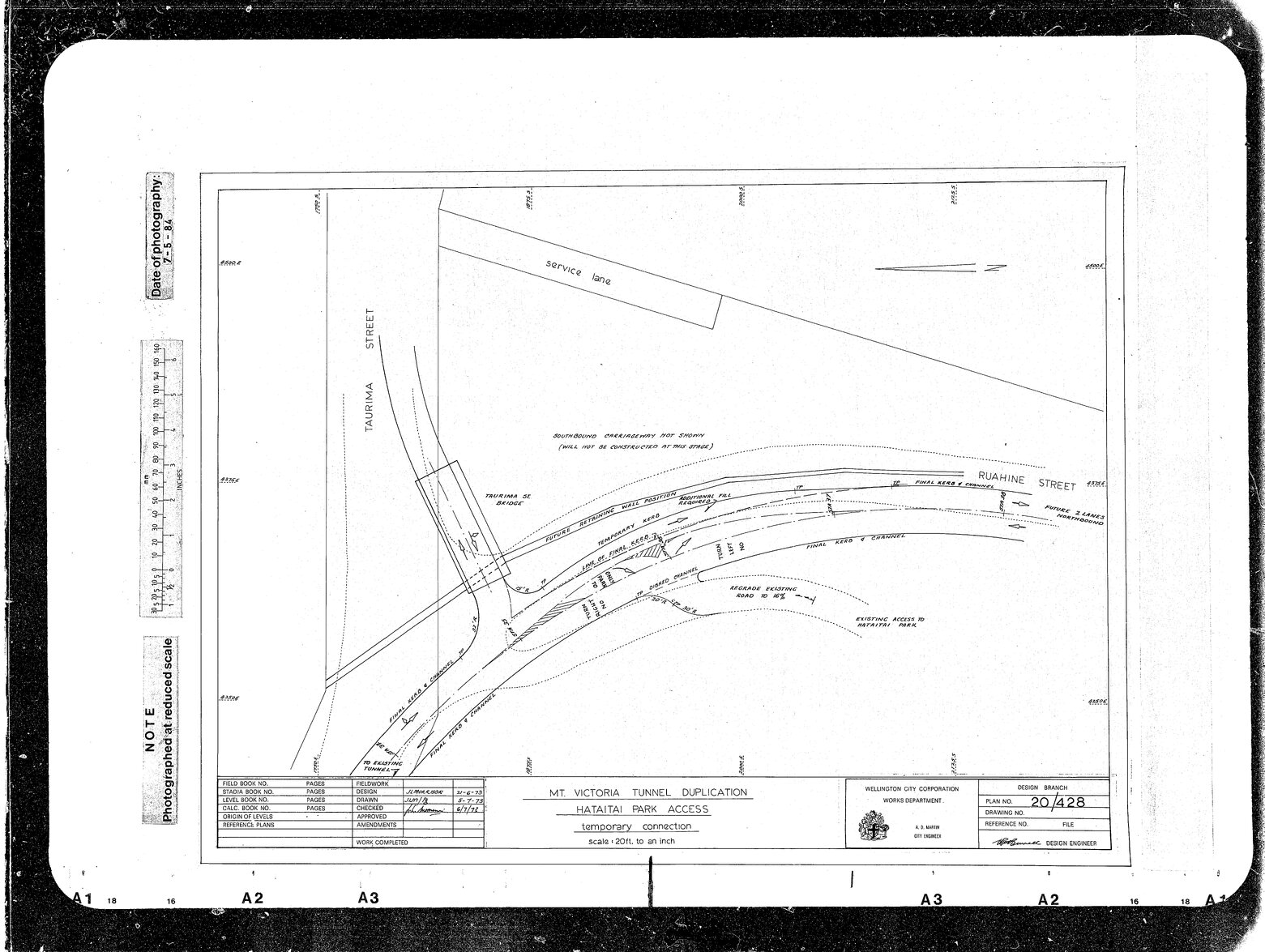 Mount Victoria Tunnel Duplication, Hataitai Park Access Temporary Connection
