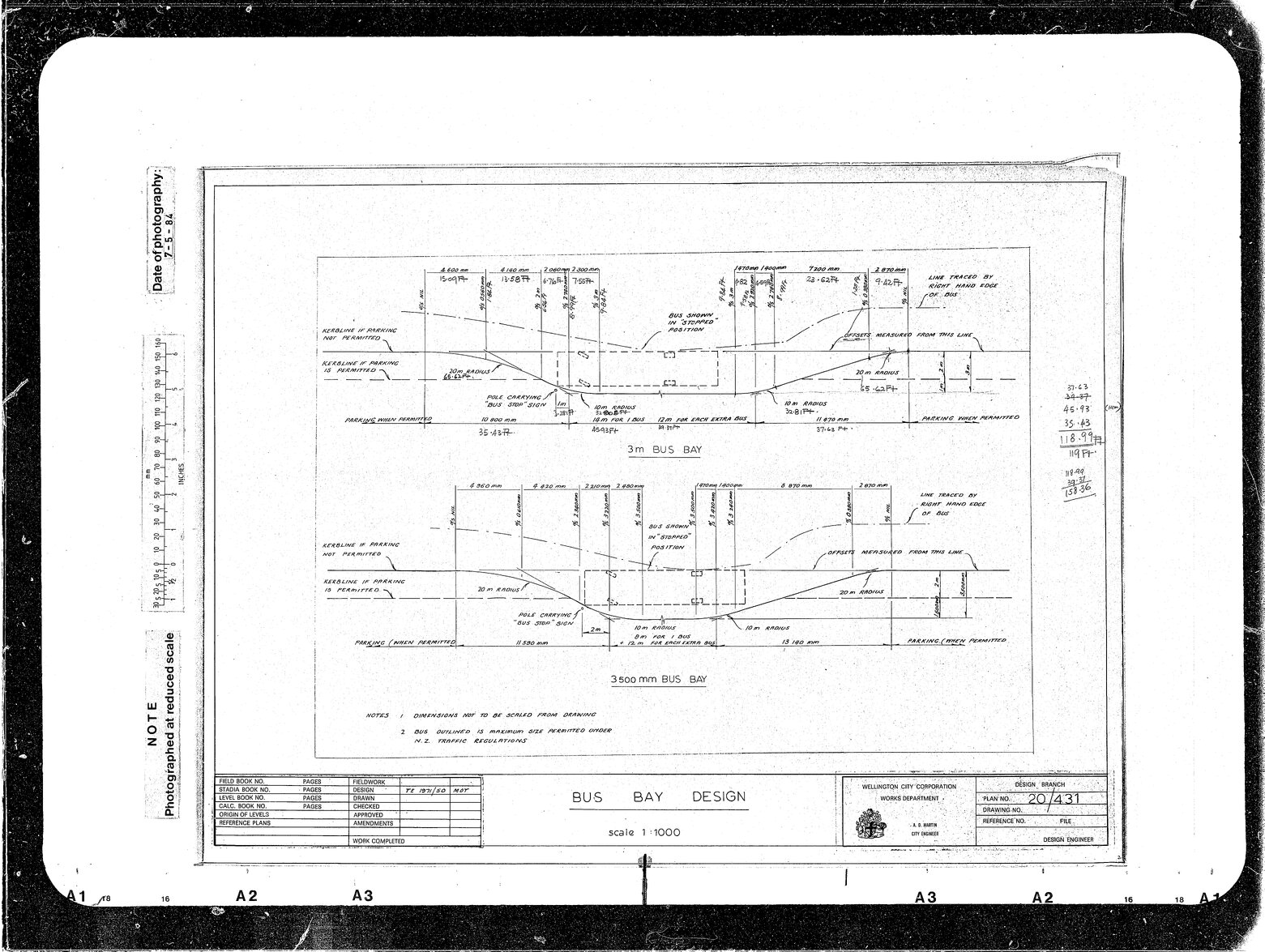 Bus Stop Design, copy of MOT Plan for RWB Code of Practice