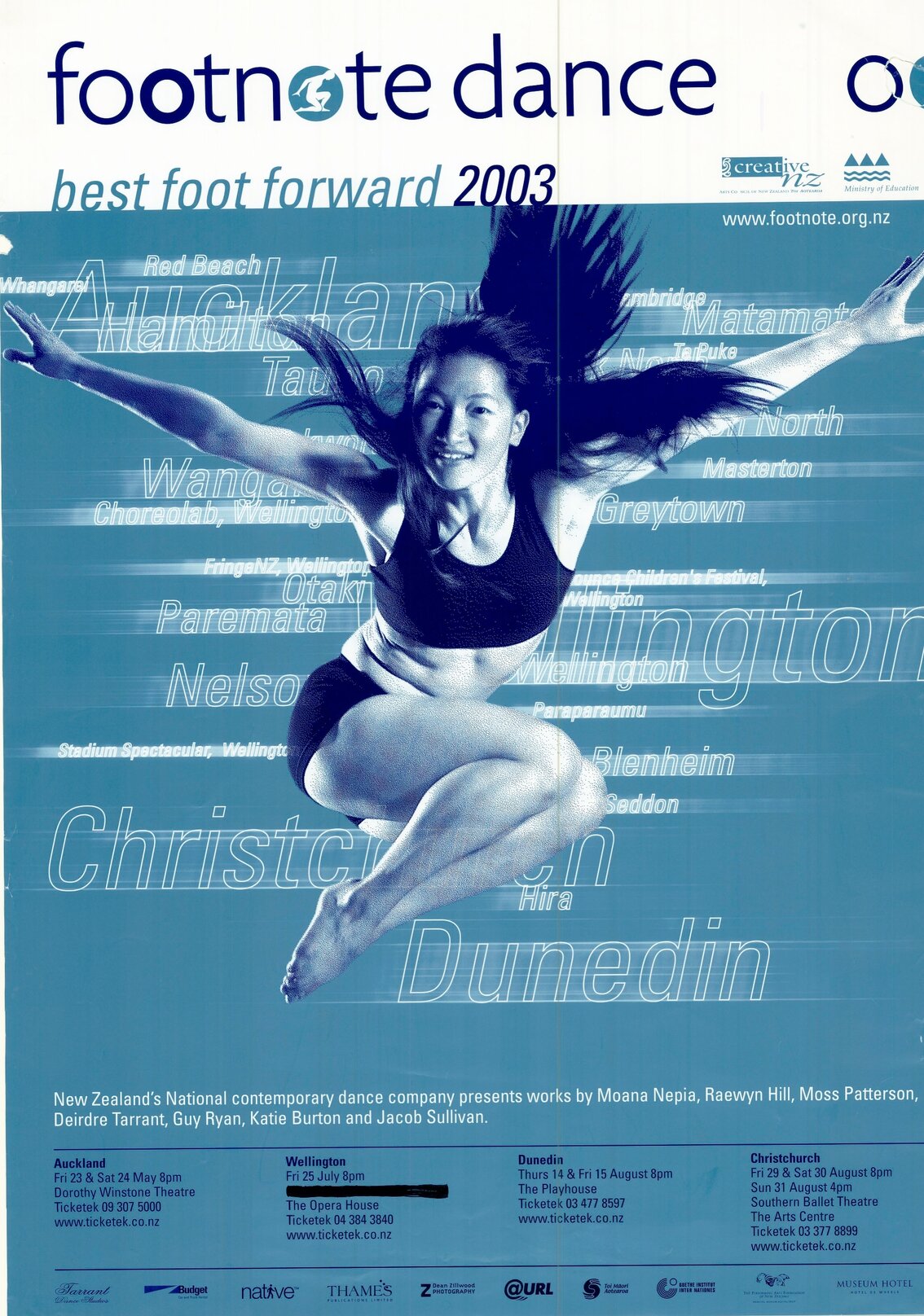 Footnote Dance, Best Foot Forward 2003