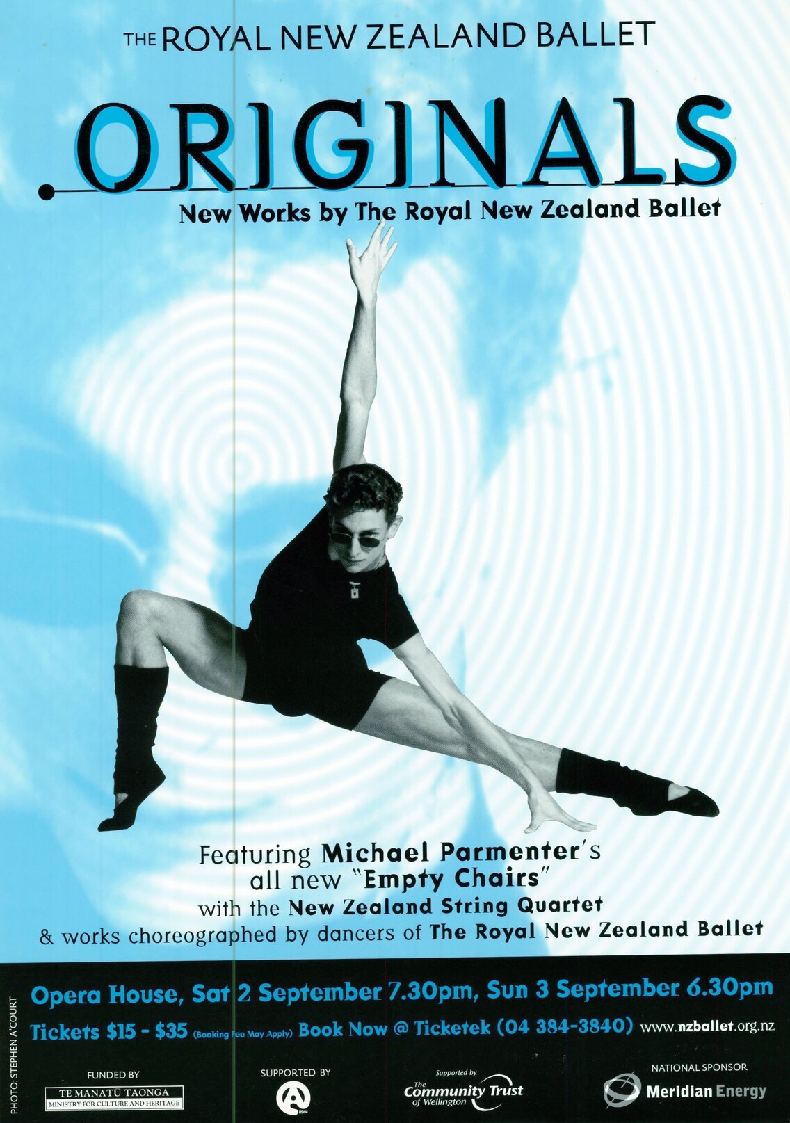 Originals, New Works by the Royal New Zealand Ballet