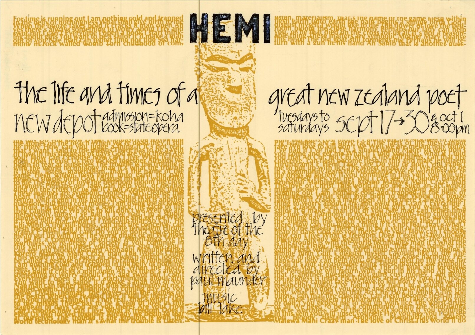 Hemi, the Life and Times of a Great New Zealand Poet