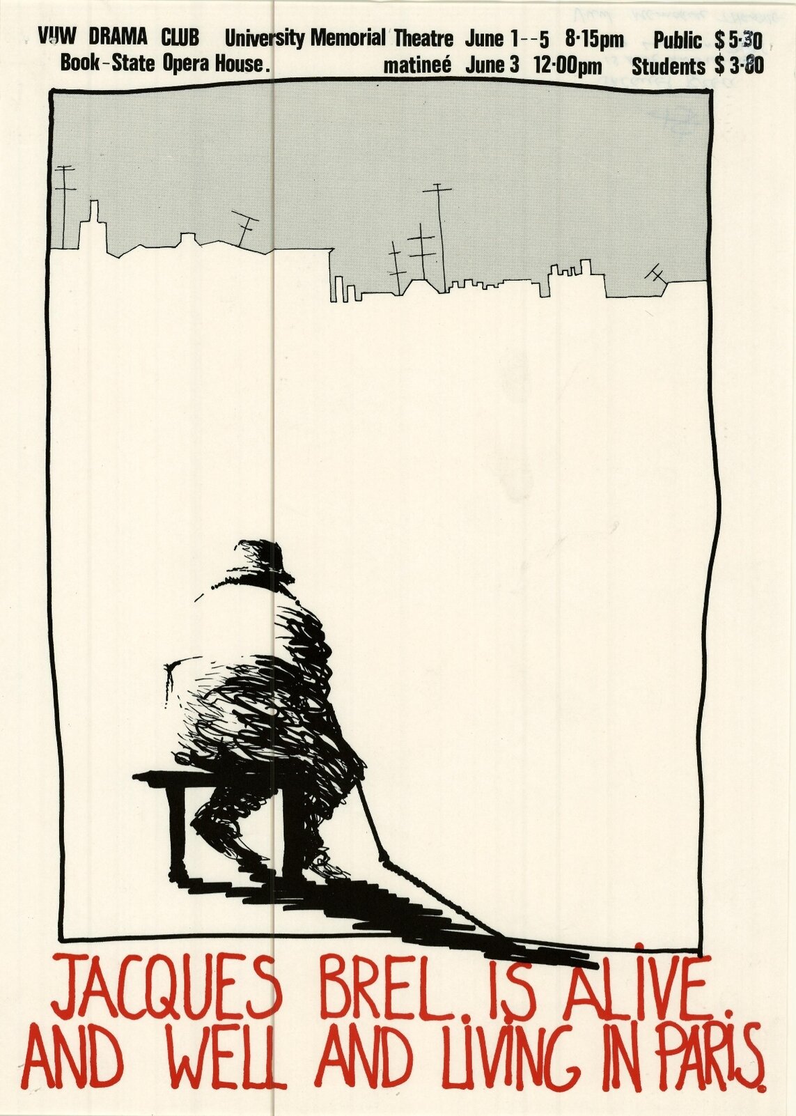 Jacques Brel is Alive and Well and Living in Paris