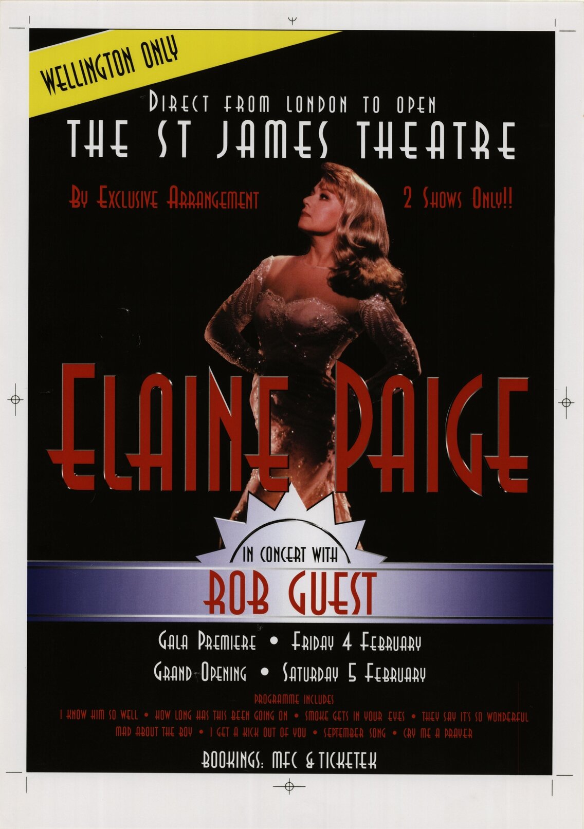 Elaine Paige, in Concert with Rob Guest