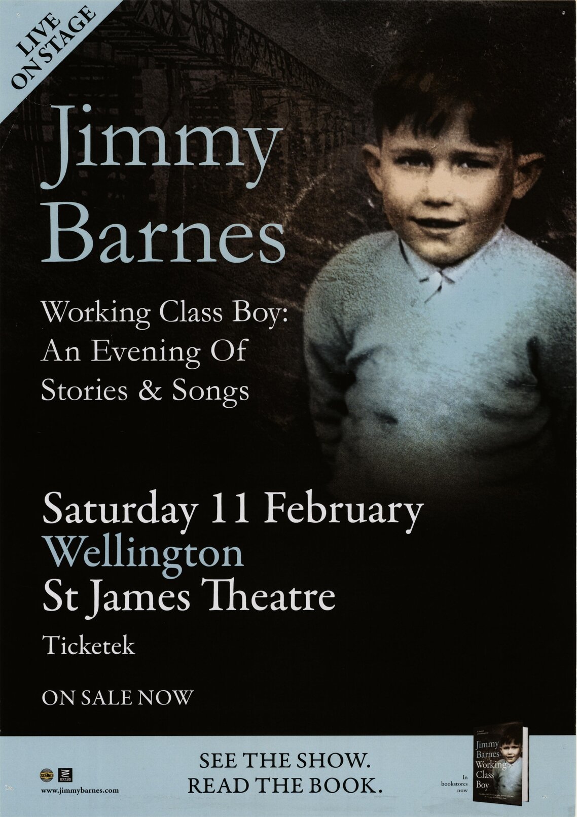 Jimmy Barnes, Working Class Boy: An Evening of Stories and Songs.