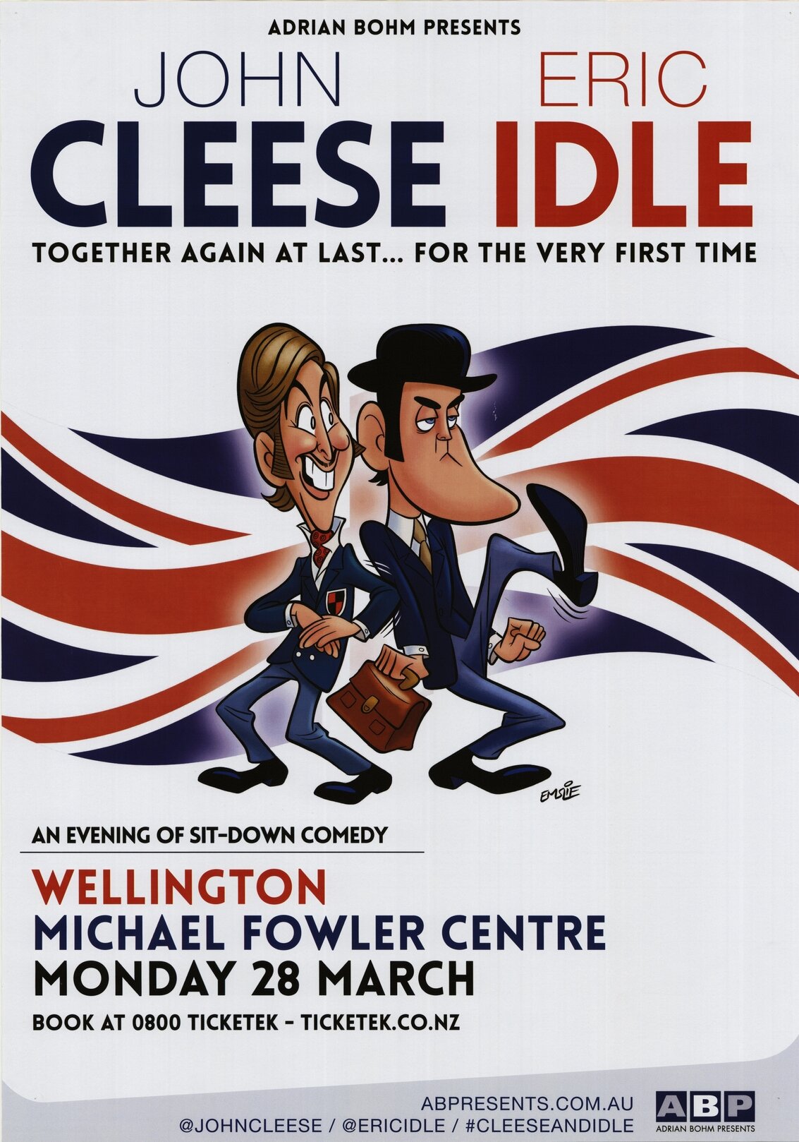 John Cleese and Eric Idle