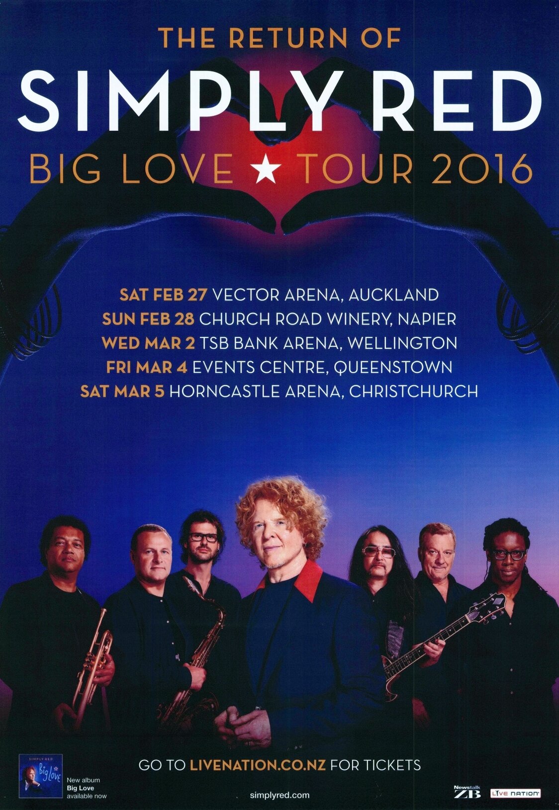 Simply Red, Big Love Tour