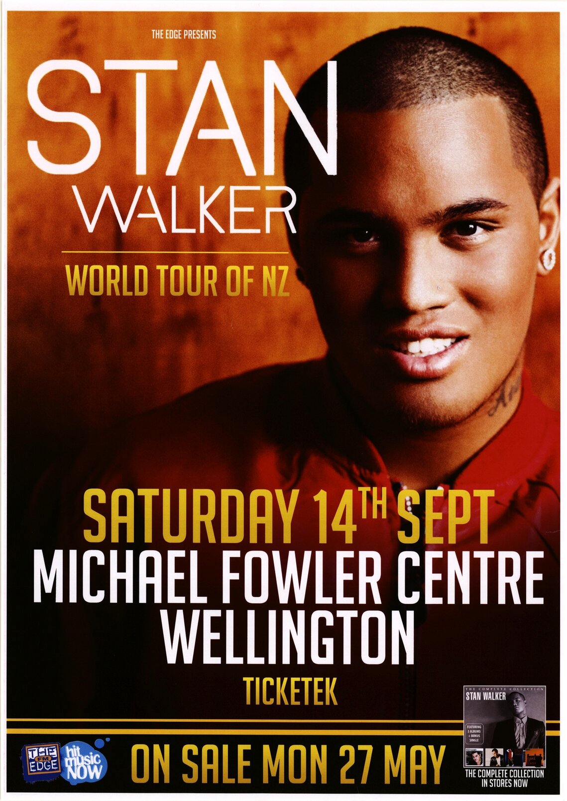 Stan Walker, World Tour of NZ