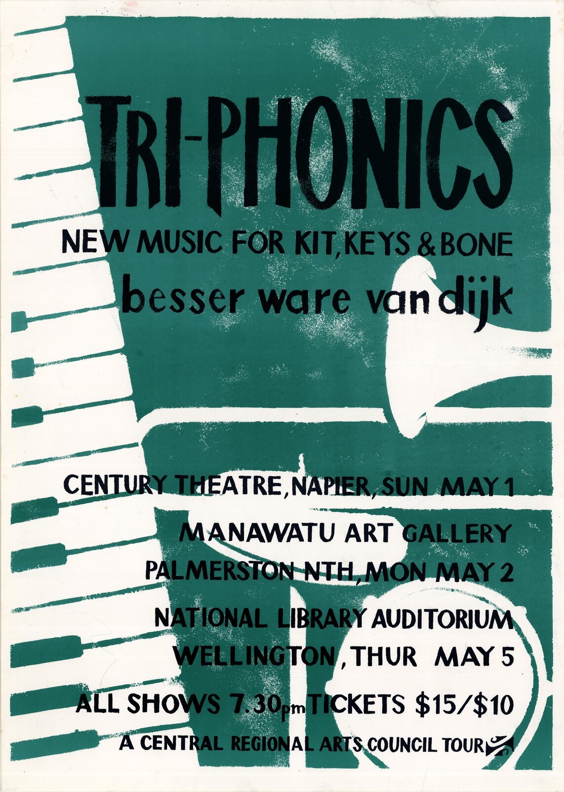 Tri-Phonics, New Music for Kit, Keys and Bone