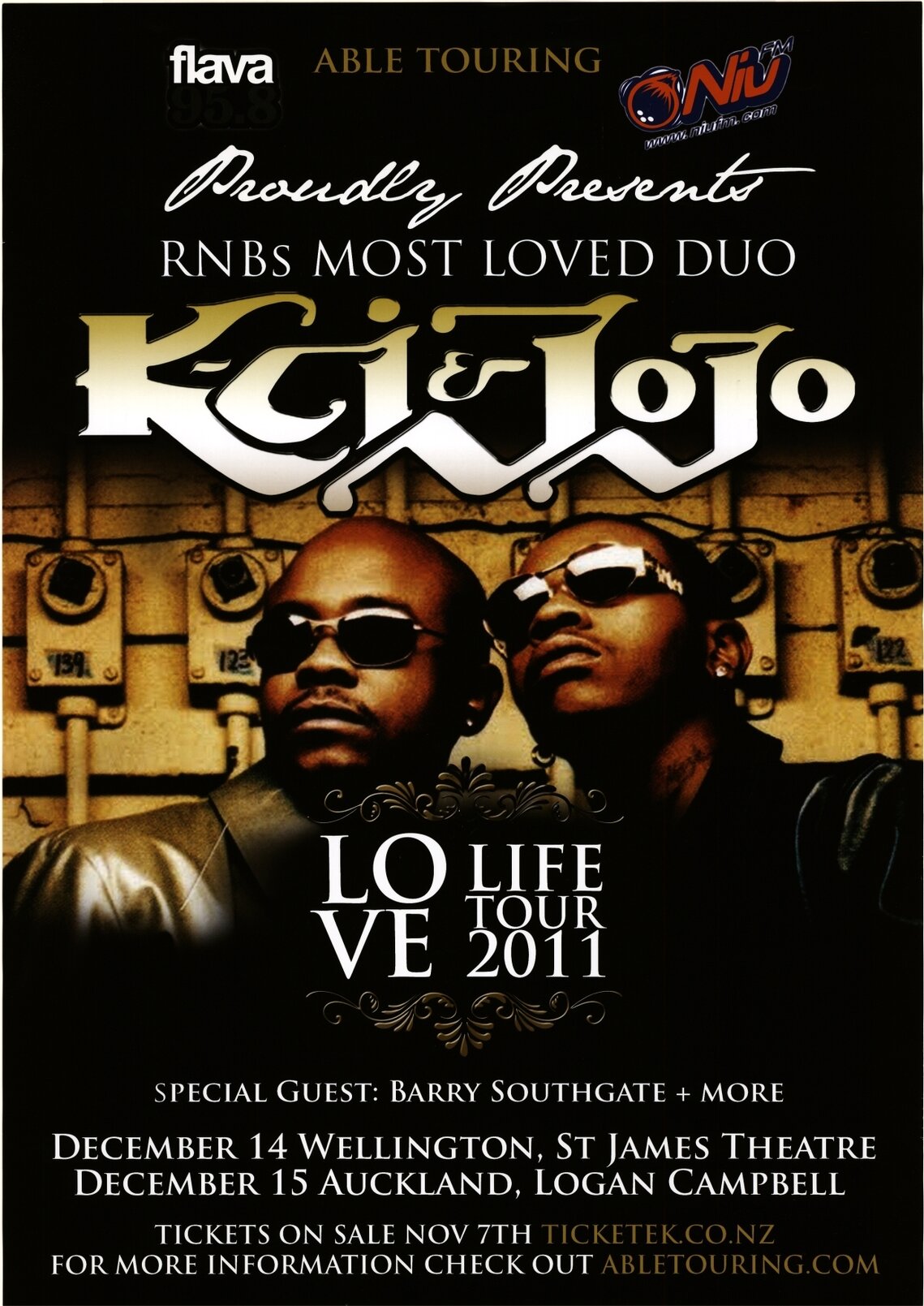 K-Ci and Jojo, Love Life Tour 2011