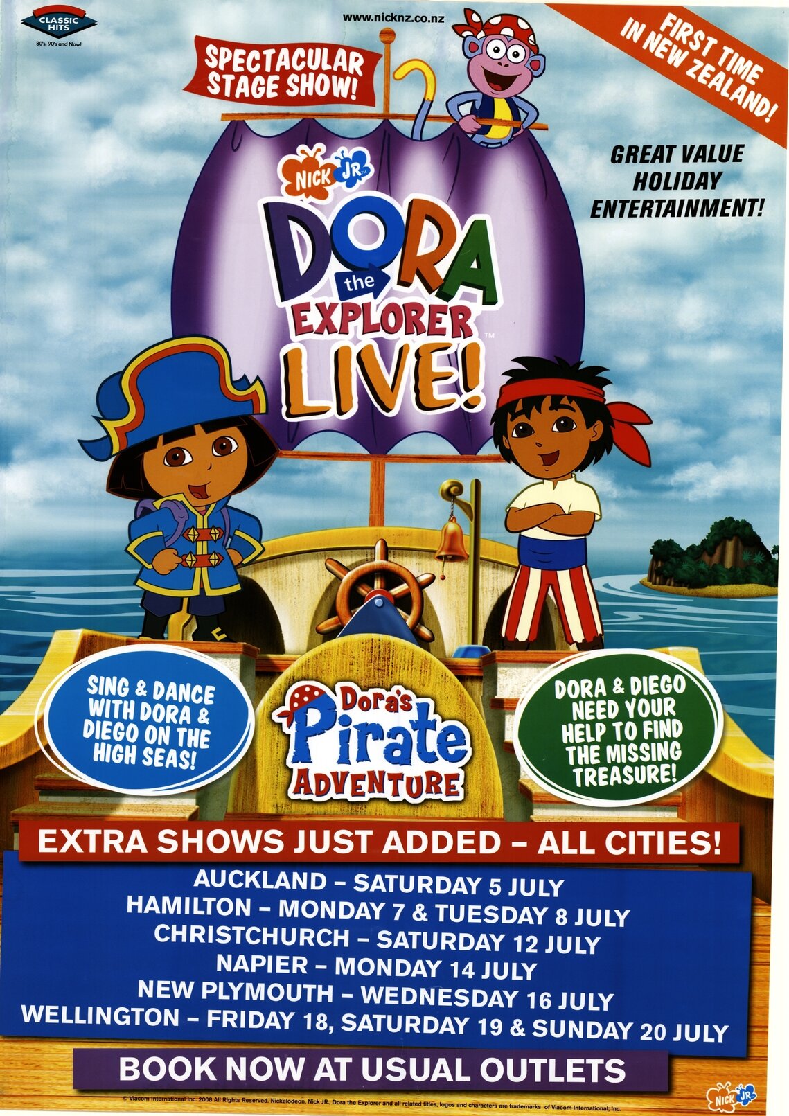 Dora the Explorer Live!, Dora's Pirate Adventure