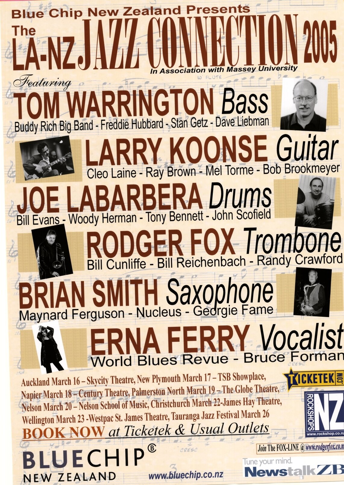 The LA-NZ Jazz Connection 2005