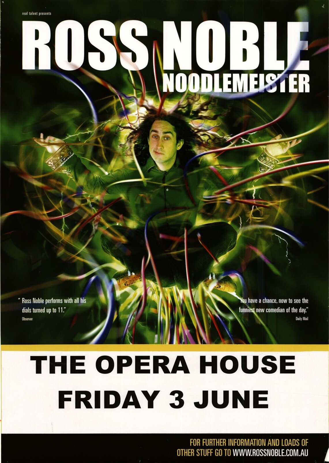 Ross Noble, Noodlemeister