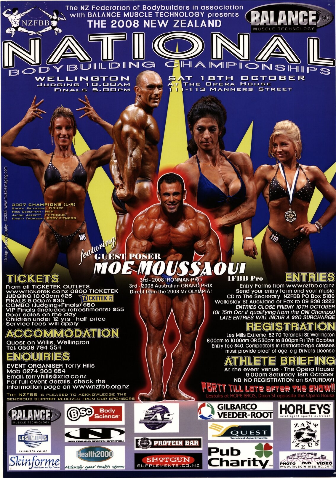 The 2008 New Zealand National Bodybuilding Championships