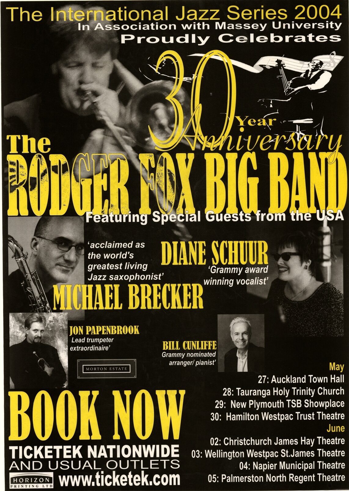 The Rodger Fox Big Band 30th Anniversary