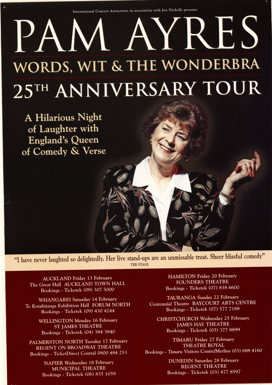 Pam Ayres, Words, Wit and the Wonderbra