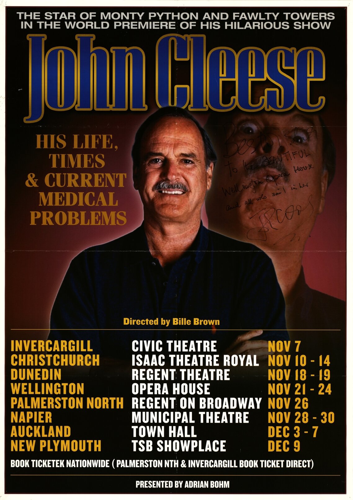 John Cleese, His Life, Times and Current Medical Problems