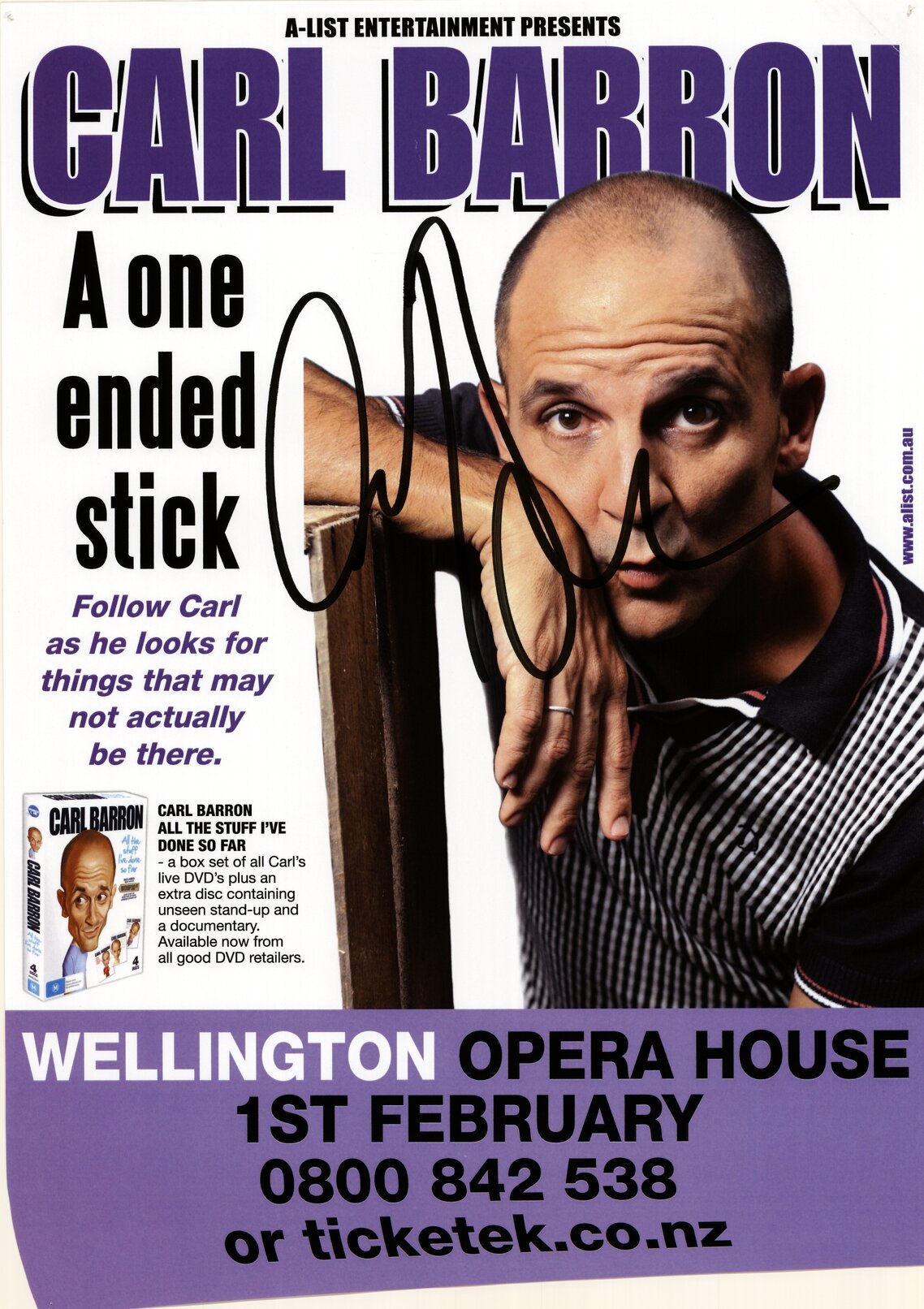 Carl Barron, A One Ended Stick