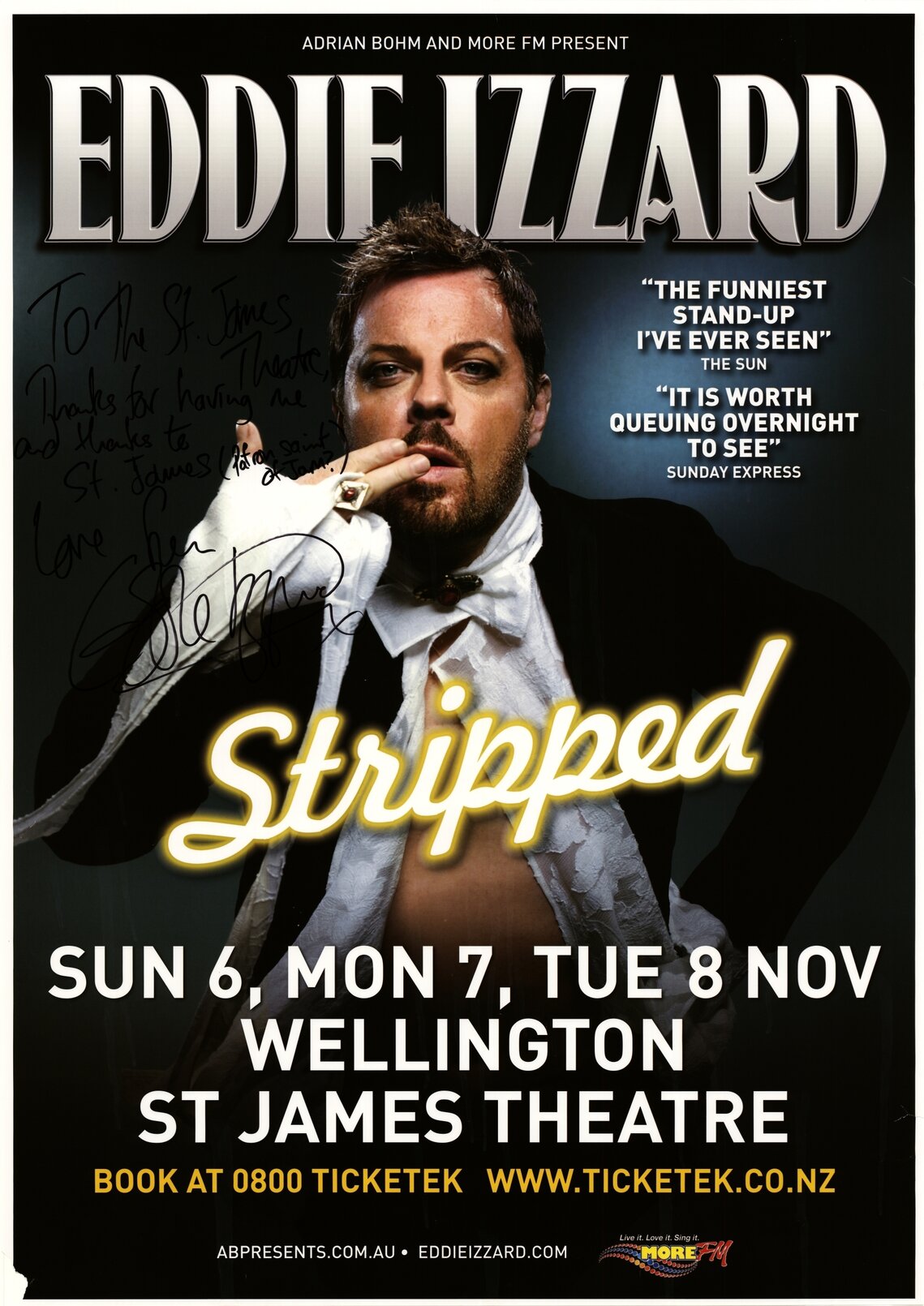 Eddie Izzard, Stripped