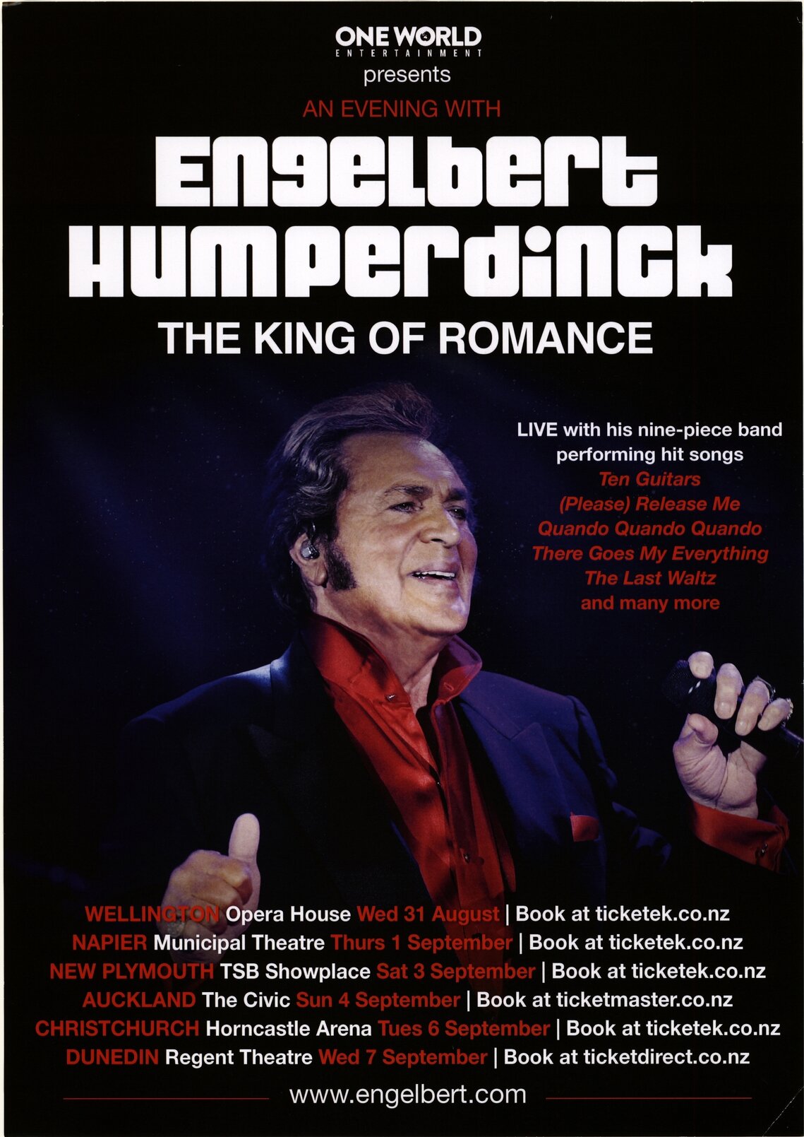 An Evening with Engelbert Humperdinck
