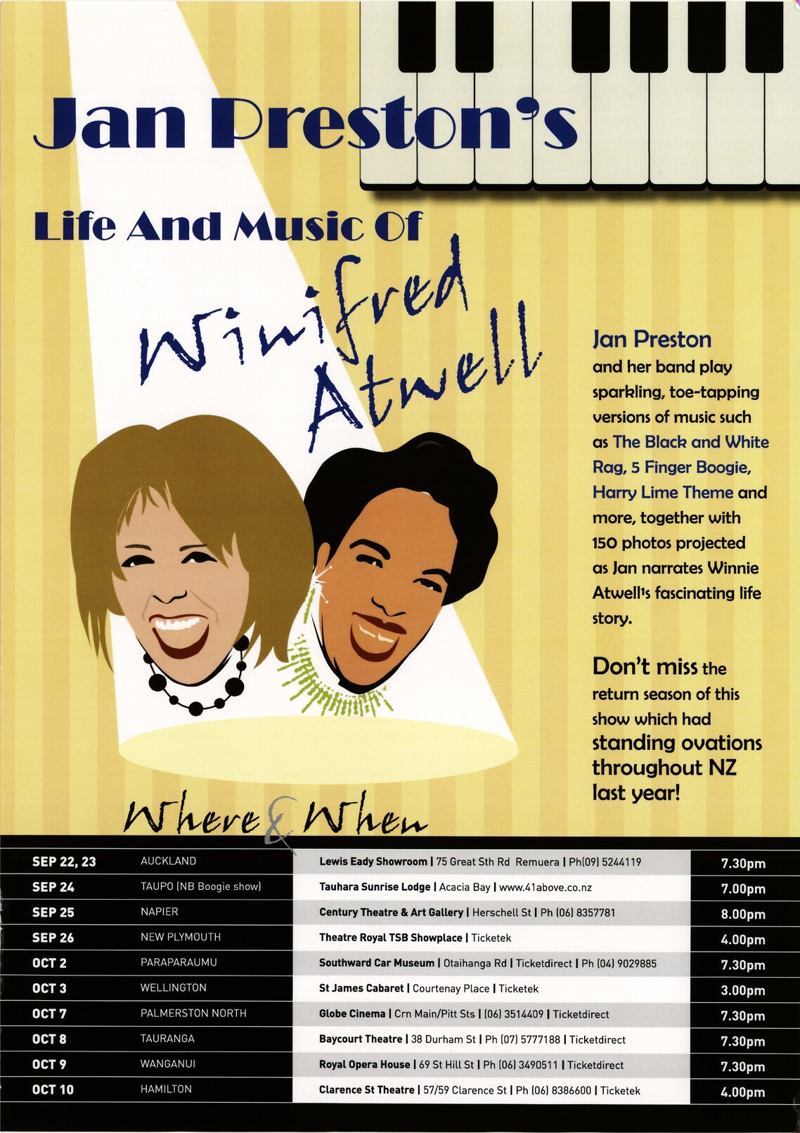 Jan Preston's Life and Music of Winifred Atwell