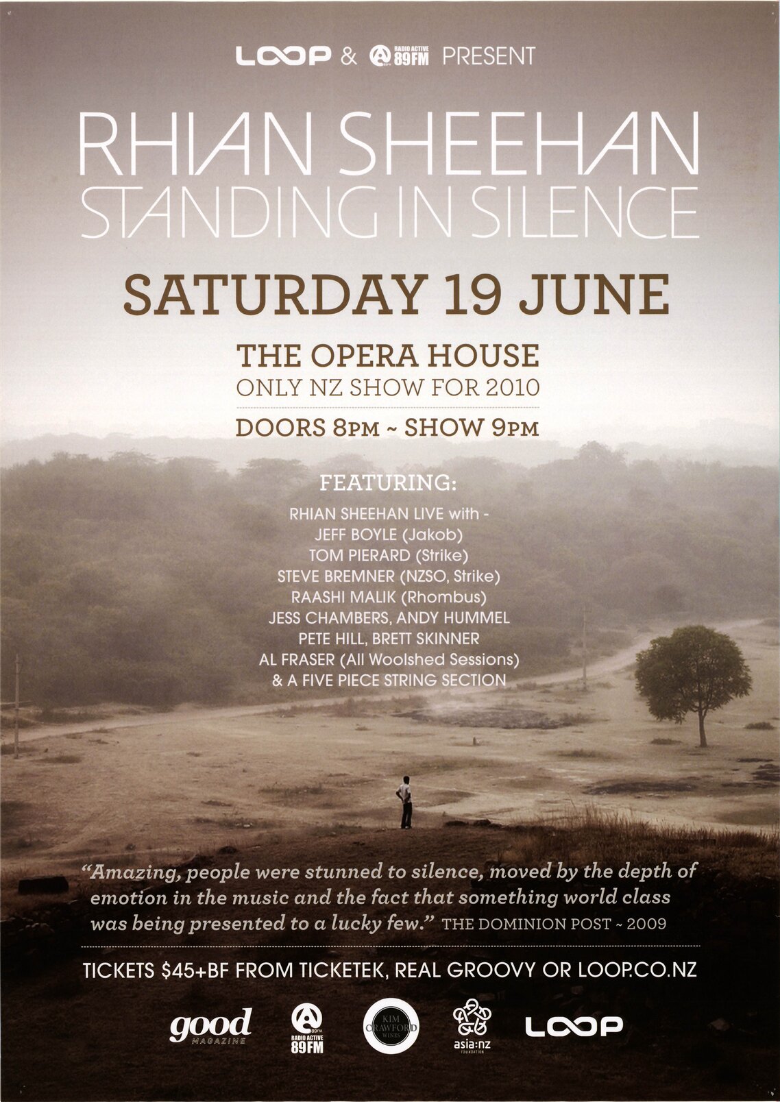 Rhian Sheehan, Standing in Silence