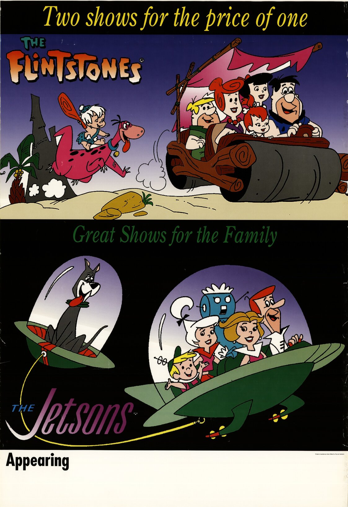 The Flintstones and The Jetsons