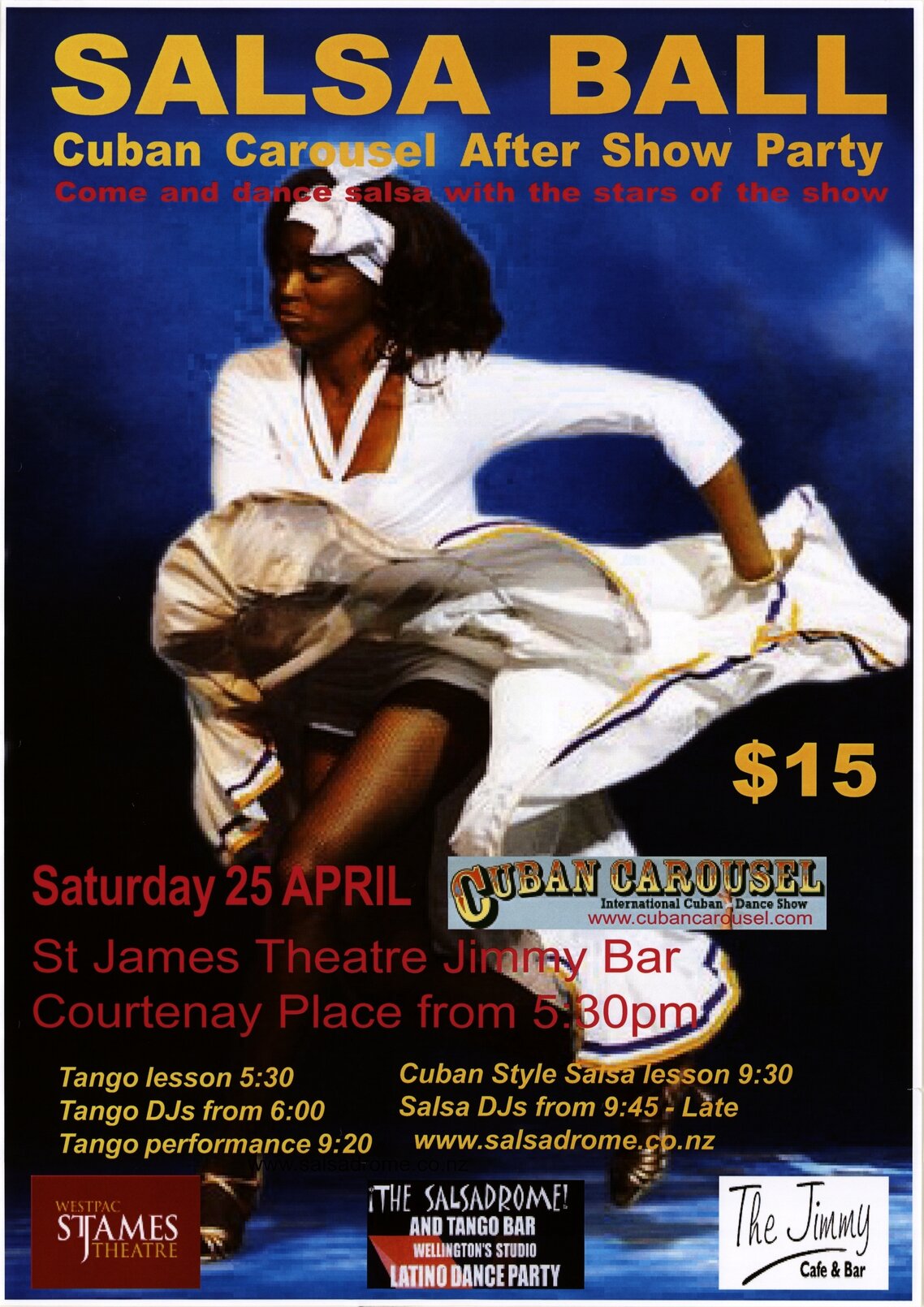 Salsa Ball, Cuban Carousel After Show Party