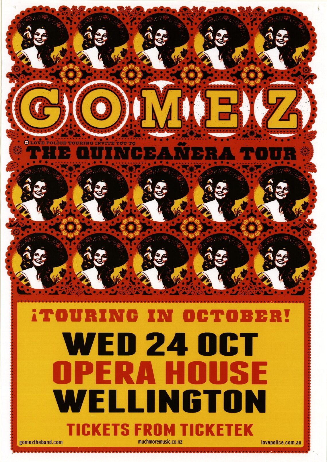 Gomez, The Quincea&ntilde;era Tour