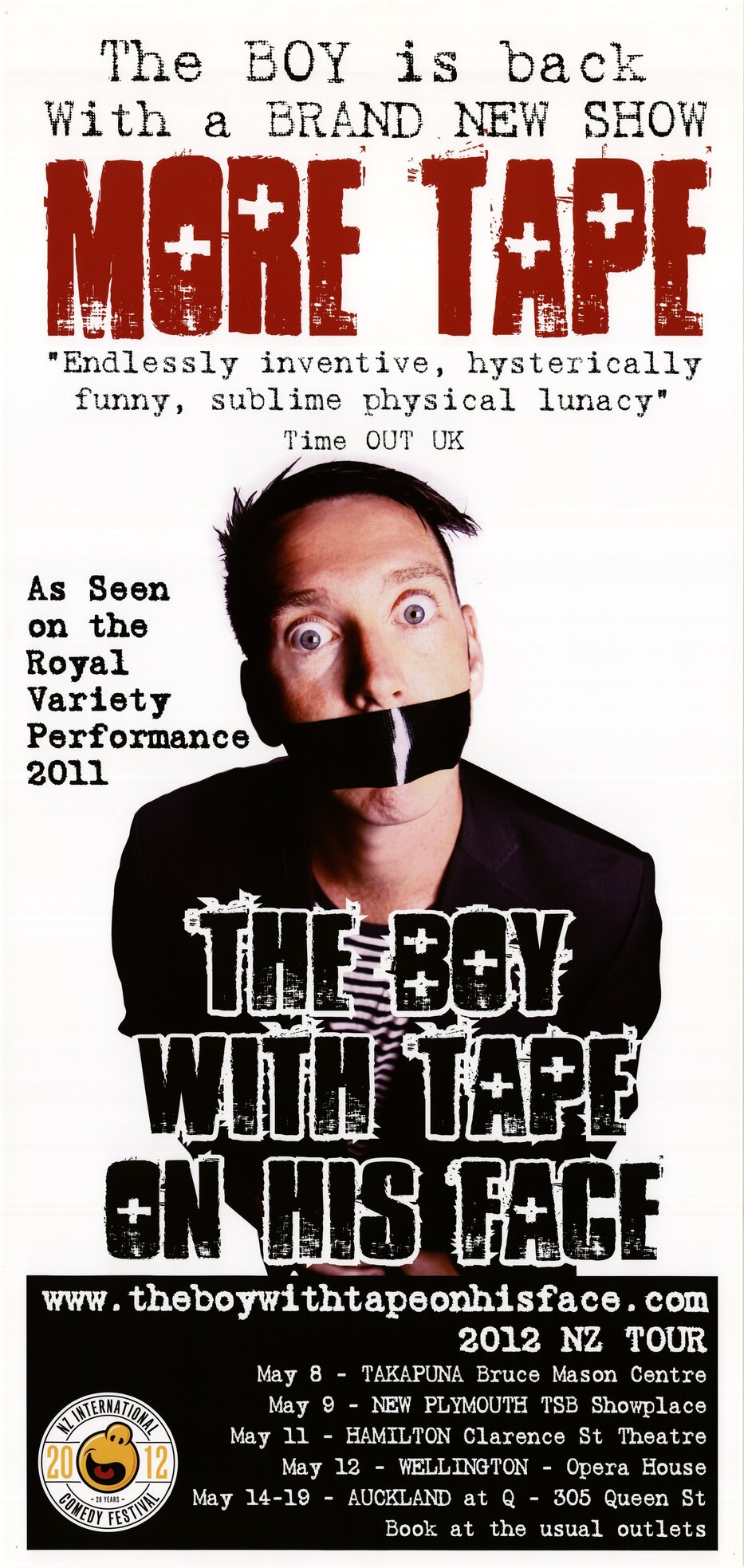 The Boy with Tape on His Face, More Tape