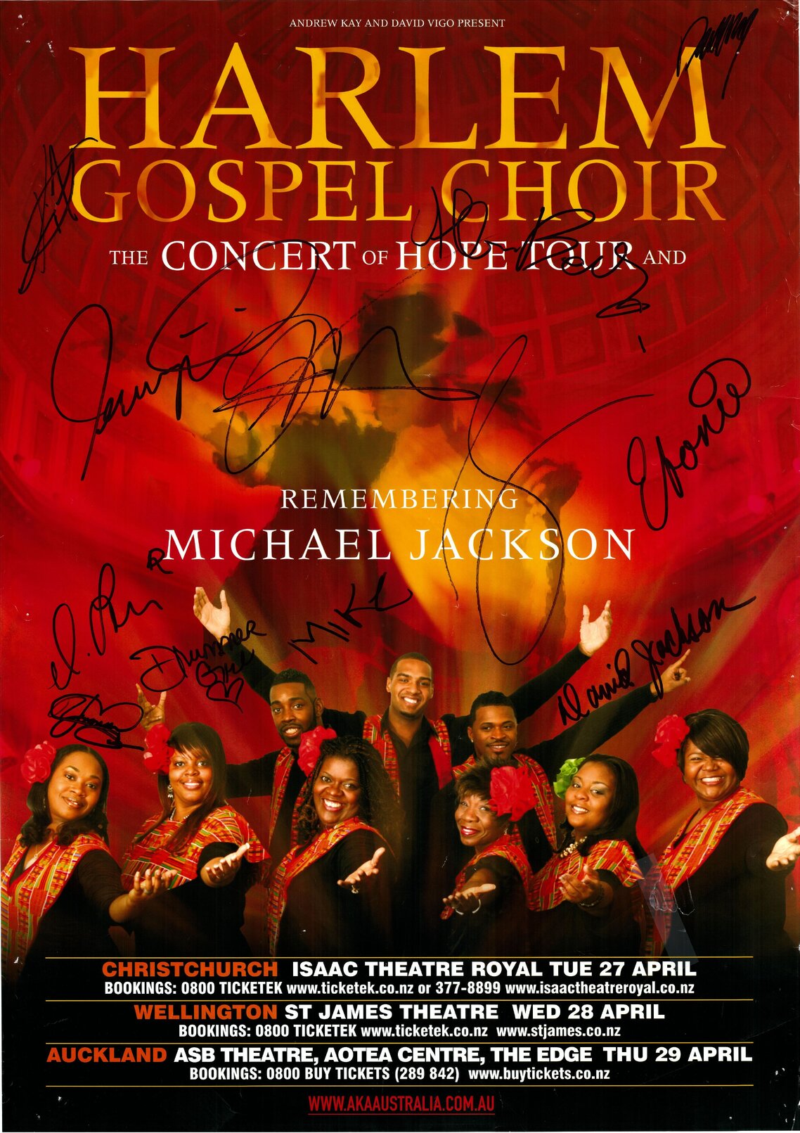 Harlem Gospel Choir, The Concert of Hope Tour and Remembering Michael Jackson