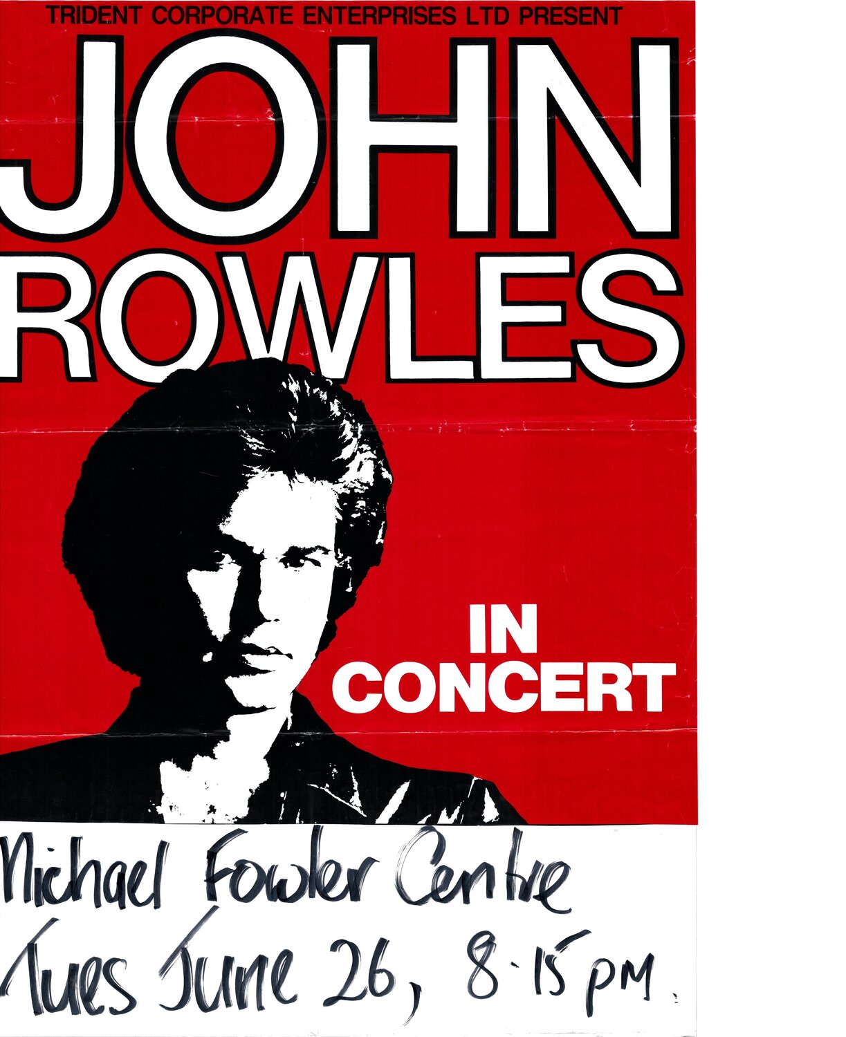John Rowles in Concert