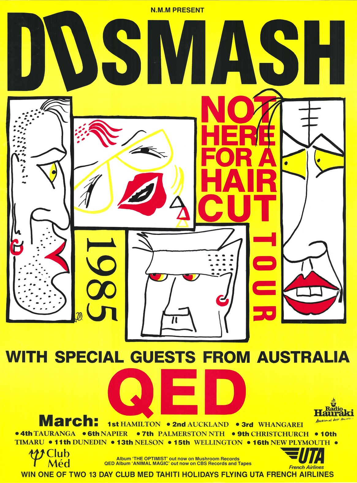 DD Smash, Not Here for a Haircut Tour